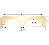 Image of Icon 00415 Dem Axle Fender Skirt Fs668