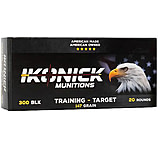 Ikonick Usa 300 Blackout 147gr Fmjbt 20rd 25bx/cs