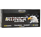 Ikonick Usa 5.56 55gr Fmj 20rd 25bx/cs