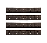 IMI Defense 1913 Picatinny Rail Cover - Pack of 4