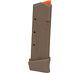 IMI Defense Polymer Glock 43X, Glock 48, 9mm Luger, 12 Round Pistol Magazine