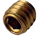 Infinite Product Solutions 1/4x20 Brass Set Screw Replacement, Brass, 1420-SCREW