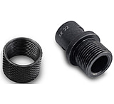 Infinite Product Solutions 3/8-24 RH to 1/2-28 Thread Adapter, Black, 3824-1228-BS
