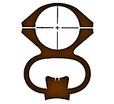 Image of Ironsighter See-Thru Mount For Winchester 94/64 S94