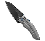 Image of Hoback Knives Jake Hoback Knives Sumo Button Lock Knife Sandblasted Ti 3.25 DLC SW 268A0D96