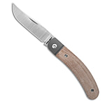 Image of Jack Wolf Knives Javelina Jack Slipjoint Knife Natural Micarta 2.83 Satin 08AAEEA3