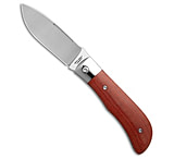 Image of Jack Wolf Knives Timber Jack Slip Joint Knife Fire Canvas Micarta 3.6 Satin E41377EB