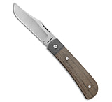 Image of Jack Wolf Knives Benny's Clip Slip Joint Knife Green Canvas Micarta 3 Satin 69B883CB