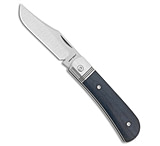 Image of Jack Wolf Knives Benny's Clip Steel Series Knife Blue Micarta 3 Satin E399FDC4