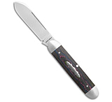 Image of Jack Wolf Knives Equal End Slip Joint Knife CamoCarbon 80's 2.75 Satin 1FD6BA97