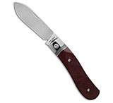 Image of Jack Wolf Knives K9 Jack Slip Joint Knife Sawcut Redstone Richlite 2.8 Satin C1FE9A0E