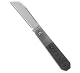 Image of Jack Wolf Knives Midnight Jack Slip Joint Twill Carbon Fiber 2.91 Hand Satin 6D05F937
