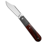 Image of Jack Wolf Knives Primo Jack Frame Lock Knife Rosewood 3.3 Satin 4588E474