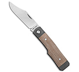 Image of Jack Wolf Knives Sharpshooter Jack Slip Joint Knife Natural Micarta 3 Satin 1371513D