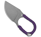 Image of Hoback Knives Jake Hoback Jeremiah Johnson Fixed Blade Knife Purple Cord Wrap 2 Stonewash BBD93C8D