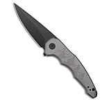 Image of Hoback Knives Jake Hoback Knives OneSam Camping Frame Lock Knife SW Titanium 3.25 Black 7FD9AC7D