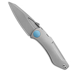 Image of Hoback Knives Jake Hoback Knives Summit Frame Lock Knife Titanium/Blue 4.25 SW F3F4949D