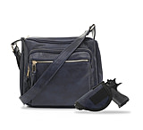 Image of Jessie &amp; James Brooklyn Concealed Carry Lock Bag w/Key Crossbody Black