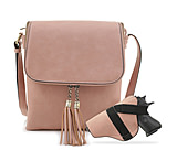 Image of Jessie &amp; James Ella Concealed Carry Lock and Key Crossbody CCW Handbag