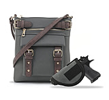 Image of Jessie &amp; James Hannah Concealed Carry Lock and Key Crossbody CCW Handbag