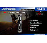 Image of JETBeam SSA10 1AA 200 Lumens Dual Switch Compact LED Flashlight