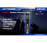 Image of JETBeam SSC20 2xCR123A 580 Lumens Dual Switch LED Flashlight