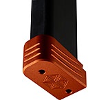 JL Billet 9/40 Glock Single Stack Magazine Extension, Orange, Orange, 0, JLB-MAG-EXT-G-O-1/2