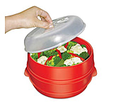 Image of JOBAR 2Tier Microwave Steamer