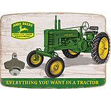 Image of John Deere Open Road Brands Die Cut Mdf < Bottle Opener Jd Evthg Tractor