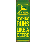Image of John Deere Open Road Brands Emb Tin Sign Nothing Runs Like A Deer Jd&lt;