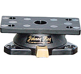 Image of Johnny Ray JR-400 Low Profile Push Button Release Swivel Mount For Liquid Crystal Units 2.875&quot; W Hole x 1.250&quot; D Hole