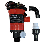 Image of Johnson Pump Twin Port 1000 GPH Livewell Aerating Pump