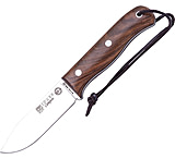 Image of Joker Knives Bushcraft Knife Walnut Handle Fixed Blade Knife