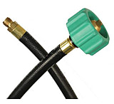 Image of JR Products 07-30715 1/4" Lp OEM Pigtail 12in Length x 1/4" Male Inverted Flare With QCC1 End
