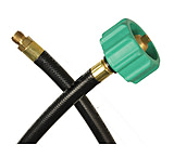 Image of JR Products 07-30725 1/4&quot; Lp OEM Pigtail 15&quot; Length x 1/4&quot; Male Inverted Flare With QCC1 End