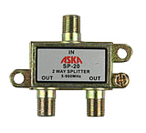 Image of JR Products 47335 2 Way TV Line Splitter