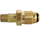 Image of JR Products 07-30075 Excess Flow Pol 1/4&quot; MPT x Male Pol 2 3/8&quot; Long