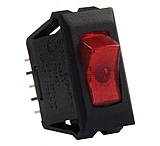 Image of JR Products Illuminated 12V On/Off Switch /Black