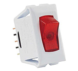 Image of JR Products Illuminated 12V On/Off Switch /White