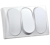 Image of JR Products 13595 Modular On/Off Switch Triple