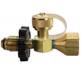 Image of JR Products 07-30105 Propane Branch Tee Male Pol x Female Pol x Male 1in 20 Cylinder Thread