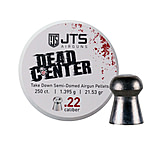 Image of JTS Group Dead Center, .22 Caliber, 21.53 Grain Semi Domed Tip Air Rifle Ammunition