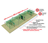 Image of Jugs Sports Outdoor Split-Cage Package For Softball