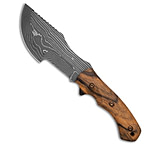 Image of Jurgen Schanz WSK Tracker Knife White Ebony Wood 6.5 Damascus 9BBAFAE2