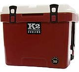 Image of K2 Coolers Summit Series 30 Qt Coll Series Crimson/white Lid