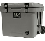Image of K2 Coolers Summit Series 30 Qt Steel Grey W/ Wheels