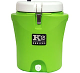 Image of K2 Coolers Summit Series 5 Gal Water Jug Lime/white Lid