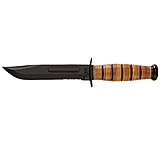 Image of KA-BAR Knives Fighting-Utility Fixed Blade w/ Brown Leather Sheath
