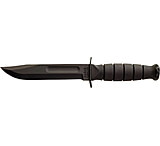 Image of KA-BAR Knives Short Straight Edge Knife w/ Sheath &amp; 9.37" Overall Length