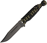 Image of KA-BAR Knives Short USA Neck Knife Black/OD Fixed Blade Knife